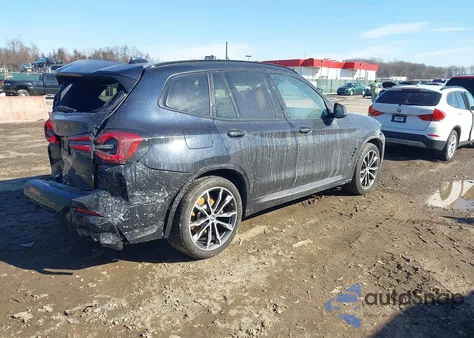 2024 BMW X3 xDrive30I из США, поврежденный, VIN 5UX53DP04R9V86509